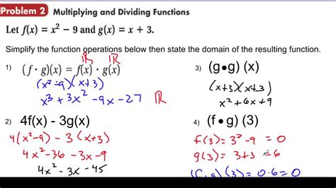 Multiplying Two Functions